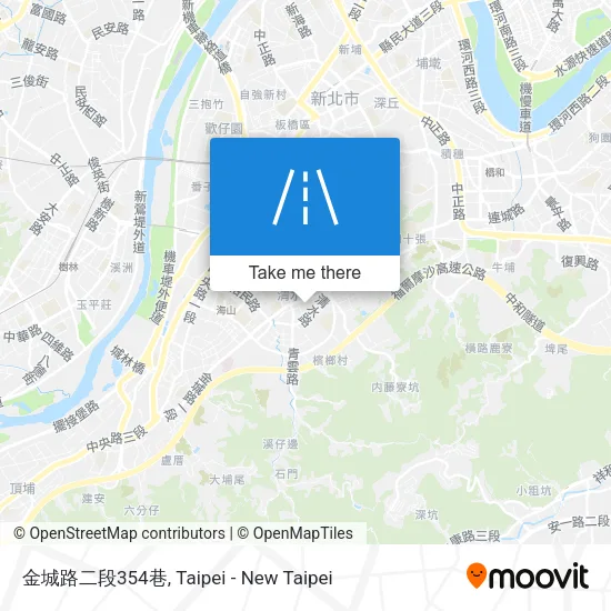 金城路二段354巷 map