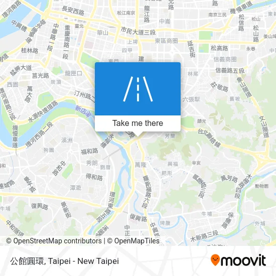 公館圓環地圖