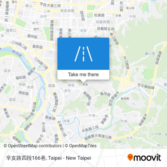 辛亥路四段166巷 map