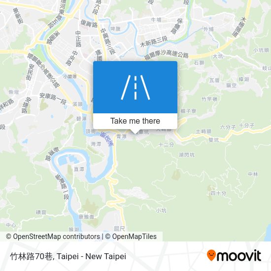 竹林路70巷地圖