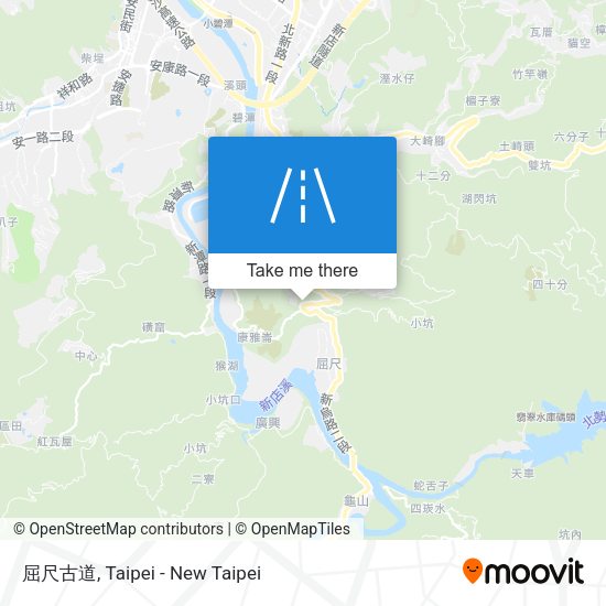 屈尺古道 map