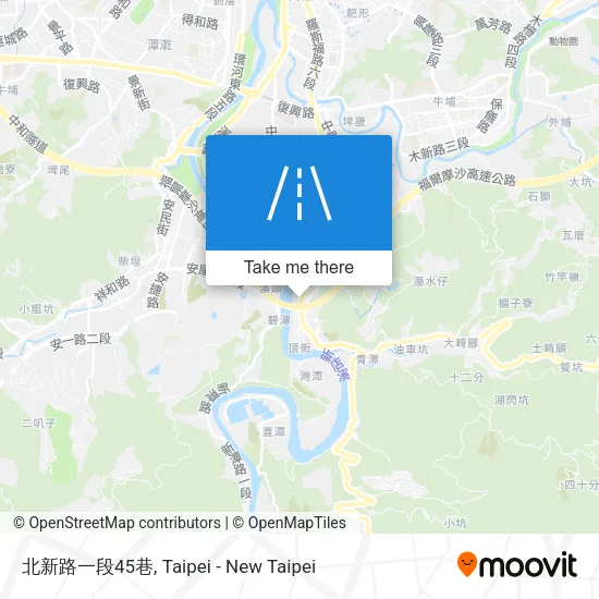 北新路一段45巷地圖