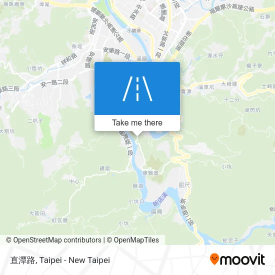 直潭路 map