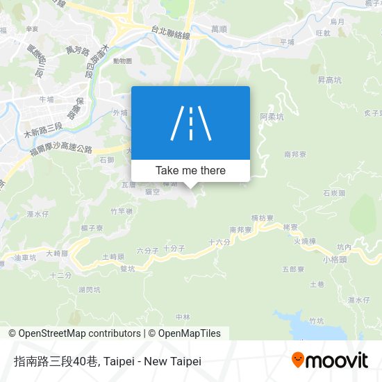 指南路三段40巷地圖
