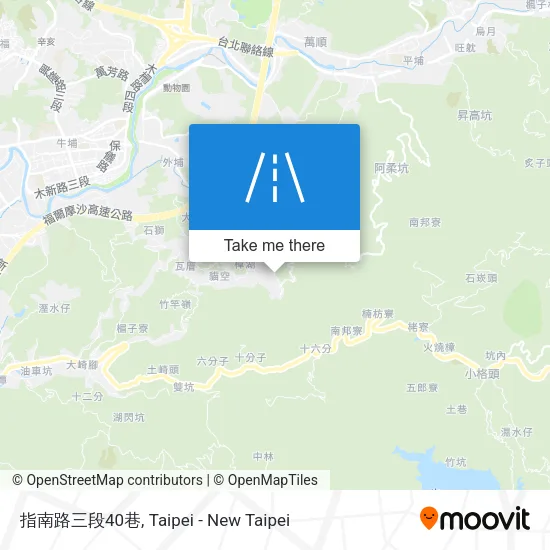指南路三段40巷地圖