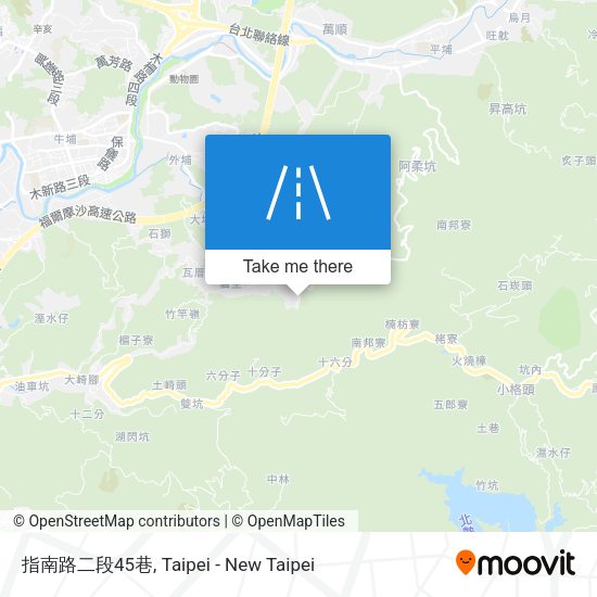 指南路二段45巷地圖