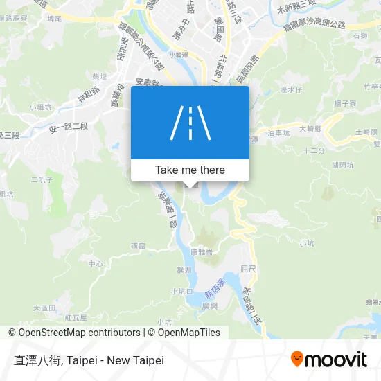 直潭八街 map
