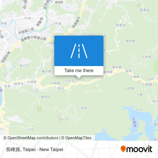 長峰路地圖