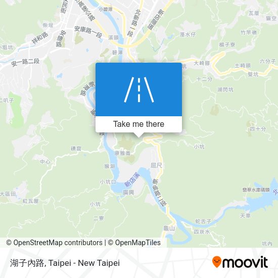 湖子內路地圖