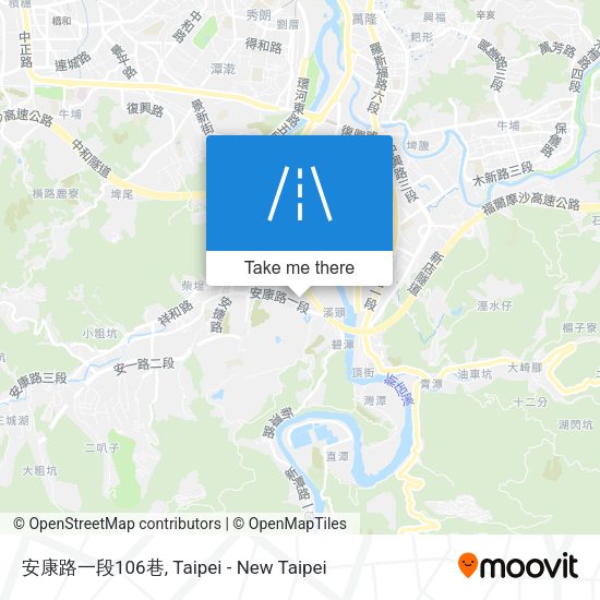 安康路一段106巷 map