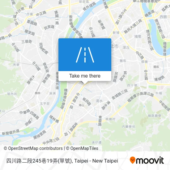 四川路二段245巷19弄(單號)地圖