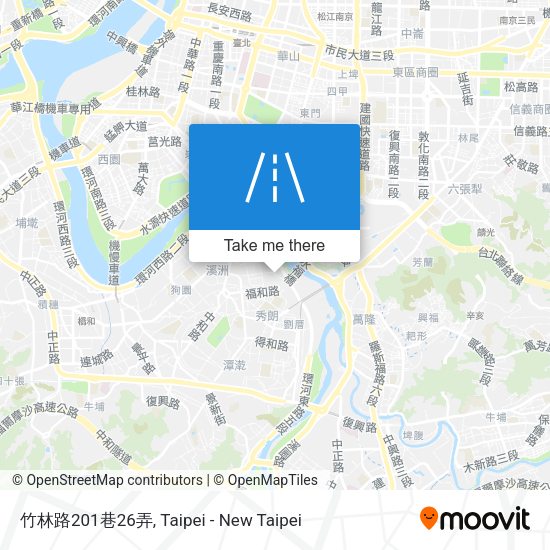 竹林路201巷26弄地圖