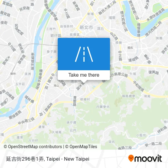 延吉街296巷1弄地圖
