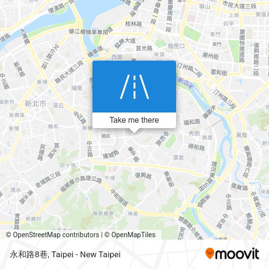 永和路8巷 map