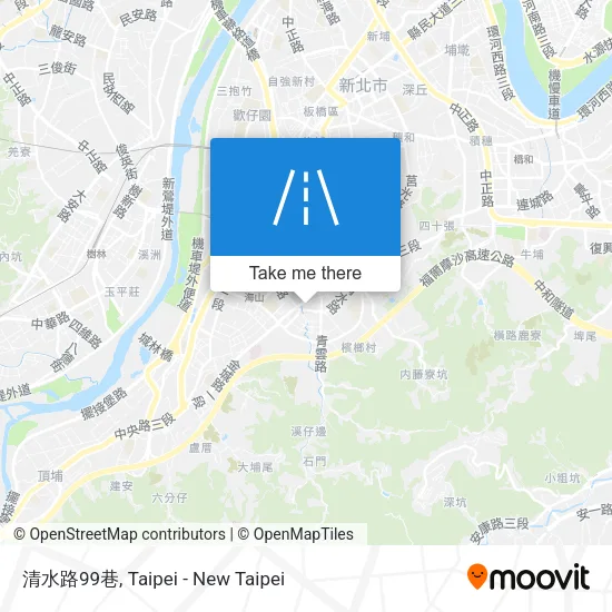 清水路99巷地圖