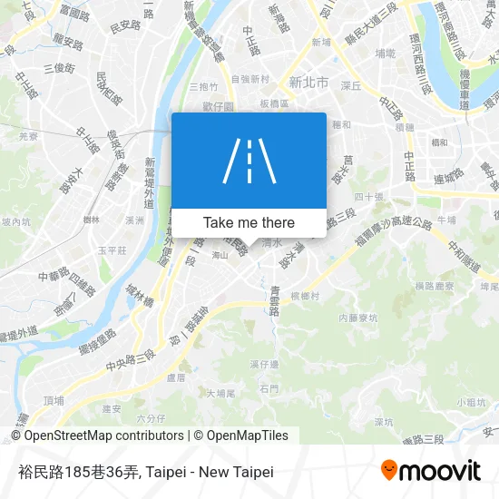 裕民路185巷36弄地圖