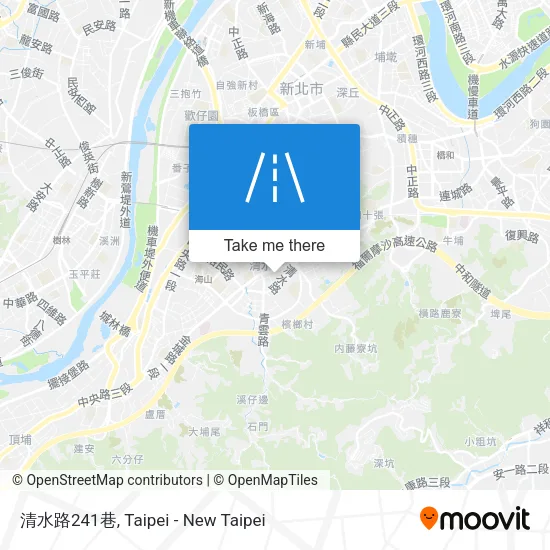 清水路241巷 map