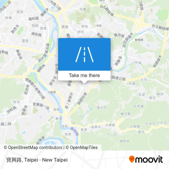 寶興路 map