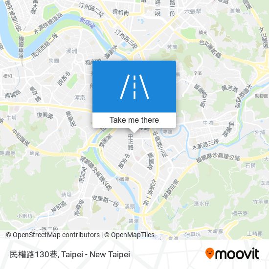 民權路130巷地圖