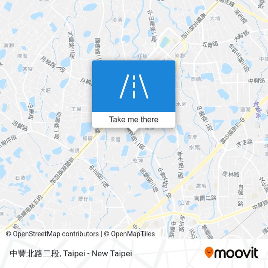中豐北路二段地圖