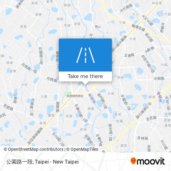 公園路一段 map