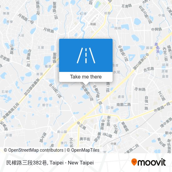 民權路三段382巷 map