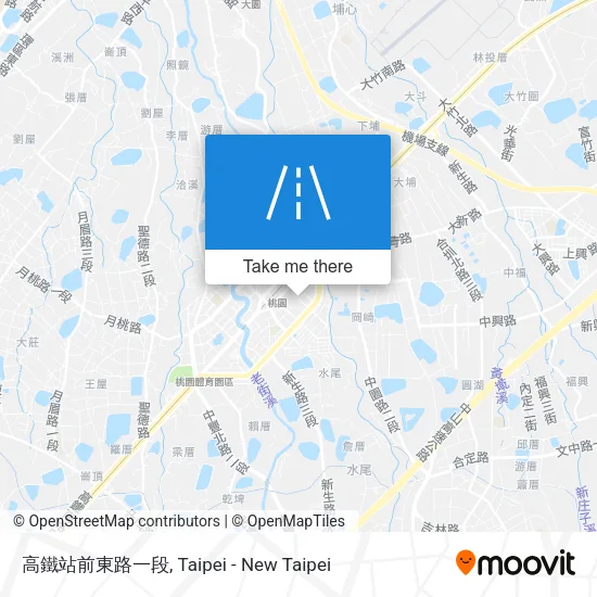 高鐵站前東路一段地圖
