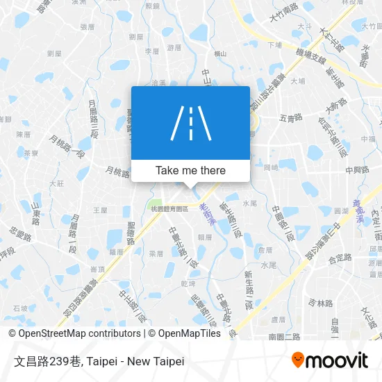 文昌路239巷地圖