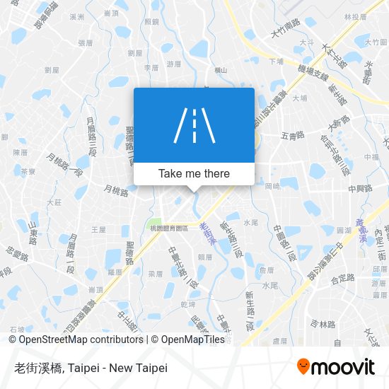 老街溪橋 map