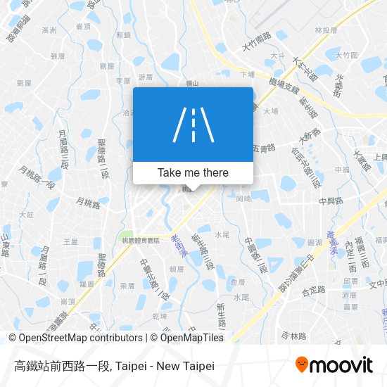 高鐵站前西路一段 map