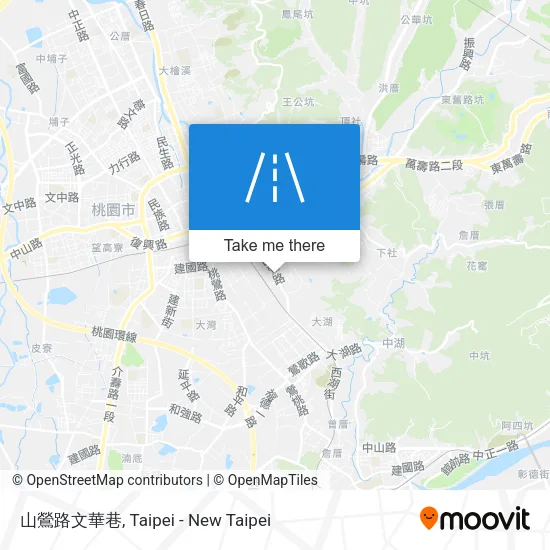 山鶯路文華巷 map