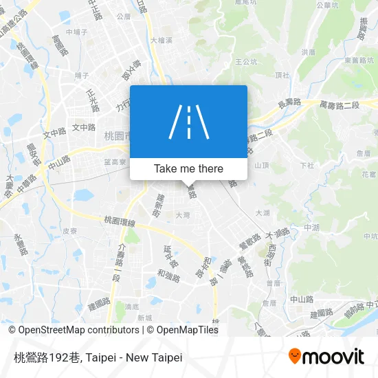 桃鶯路192巷地圖