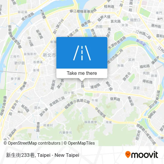 新生街233巷地圖