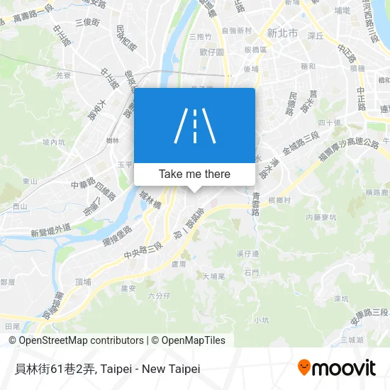 員林街61巷2弄地圖