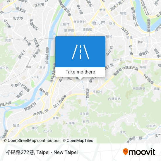 裕民路272巷地圖