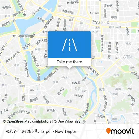 永和路二段286巷地圖