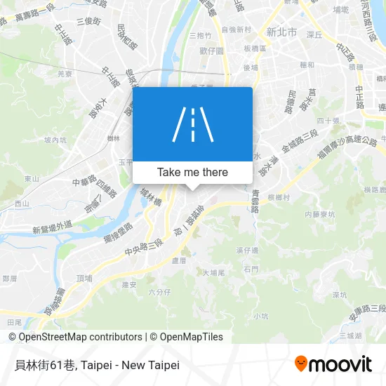 員林街61巷地圖
