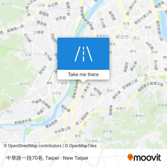 中華路一段70巷 map