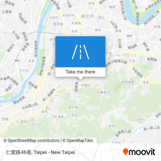 仁愛路46巷 map