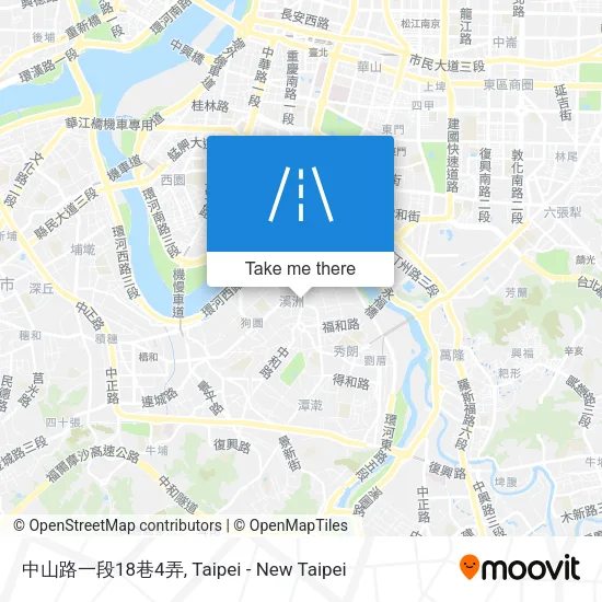 中山路一段18巷4弄地圖
