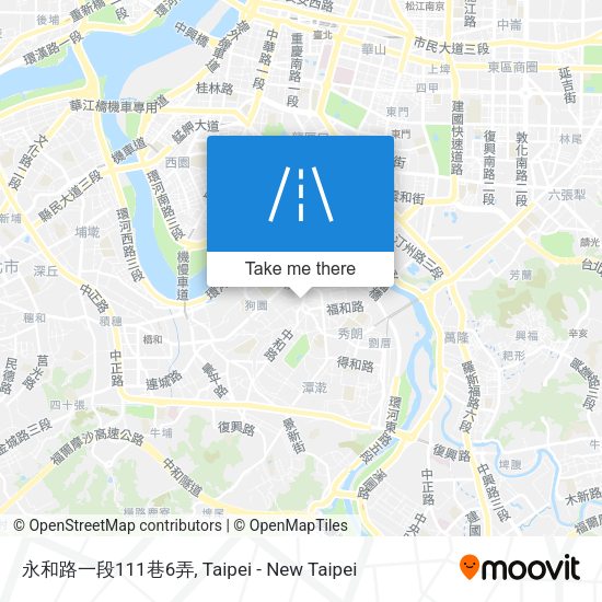 永和路一段111巷6弄地圖