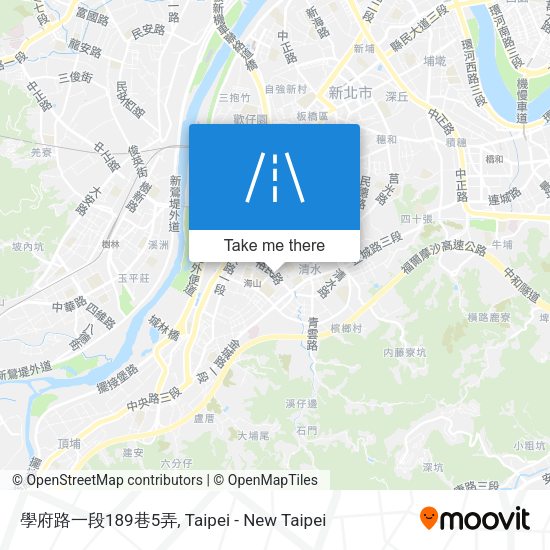 學府路一段189巷5弄地圖