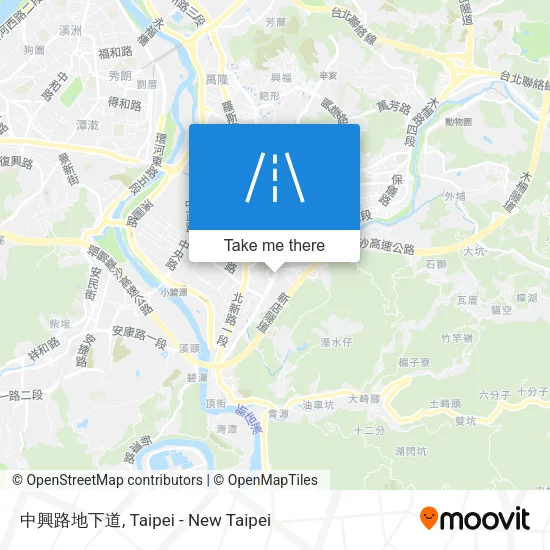 中興路地下道 map