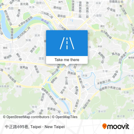 中正路695巷 map