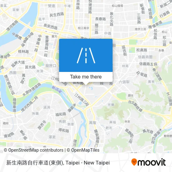 新生南路自行車道(東側) map