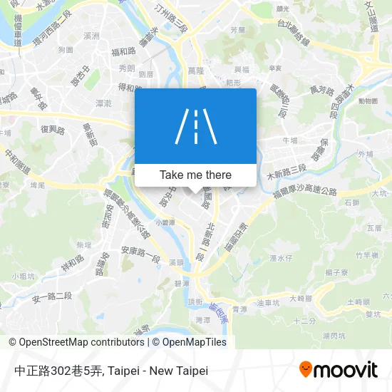 中正路302巷5弄 map