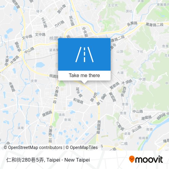 仁和街280巷5弄地圖