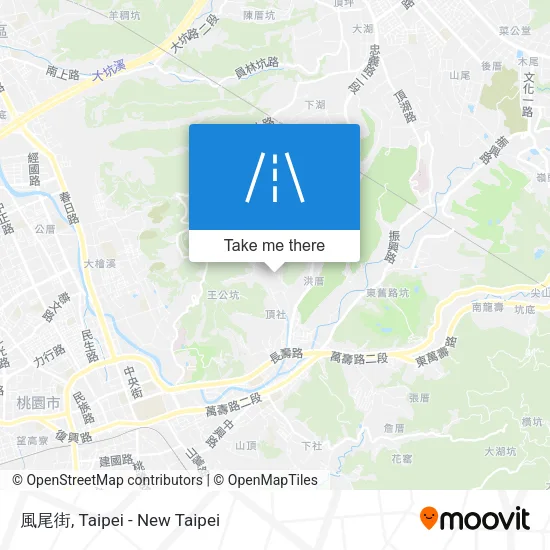風尾街 map