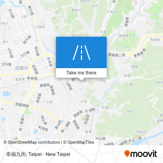 幸福九街地圖