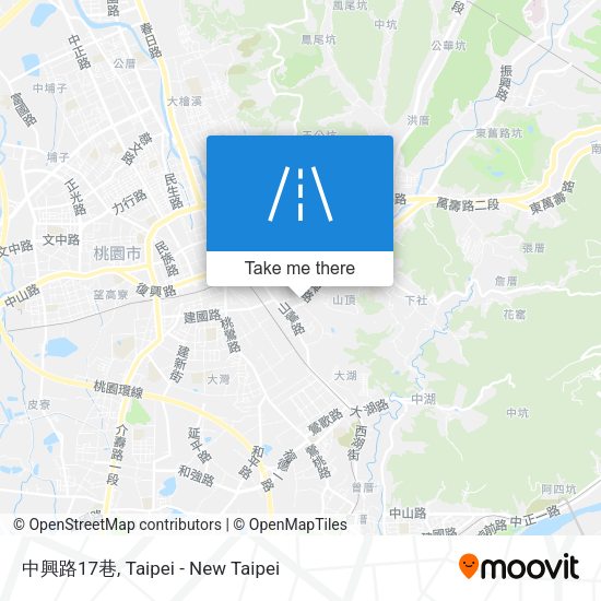 中興路17巷地圖